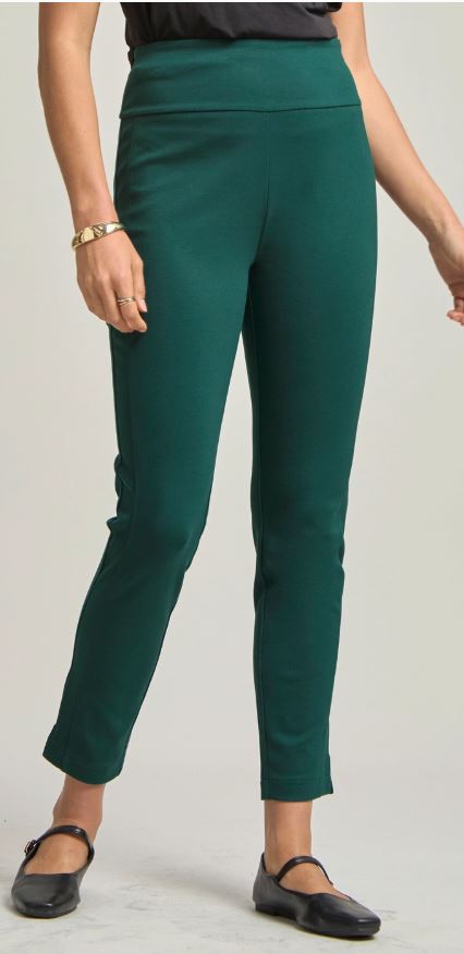 Magic High Waisted Skinny Pants Hunter Green