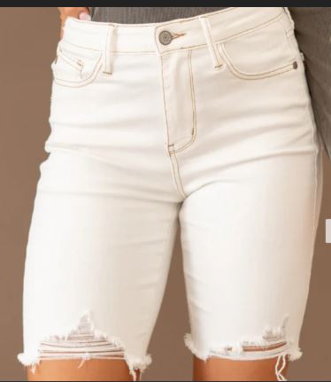 White Shorts
