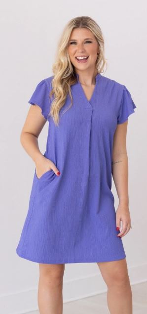 The Nicole Dress, Purple