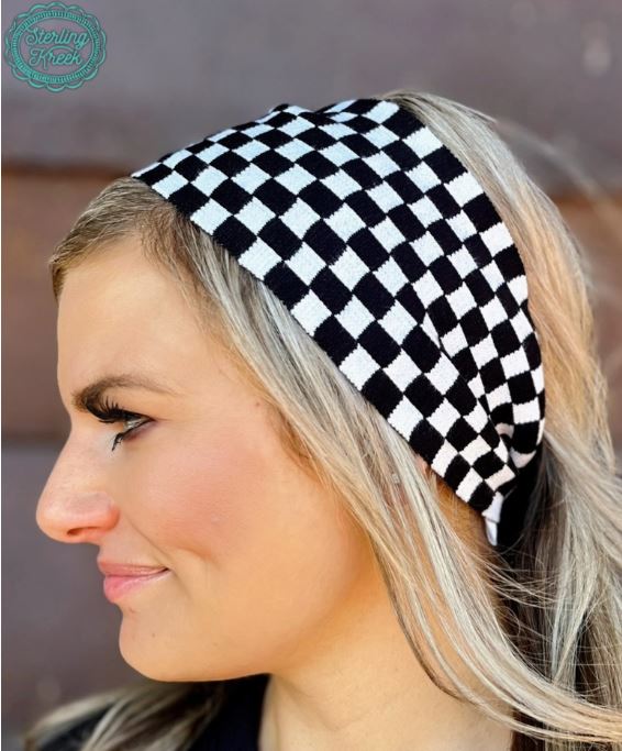 If You Ain't First, You're Last Winter Headband