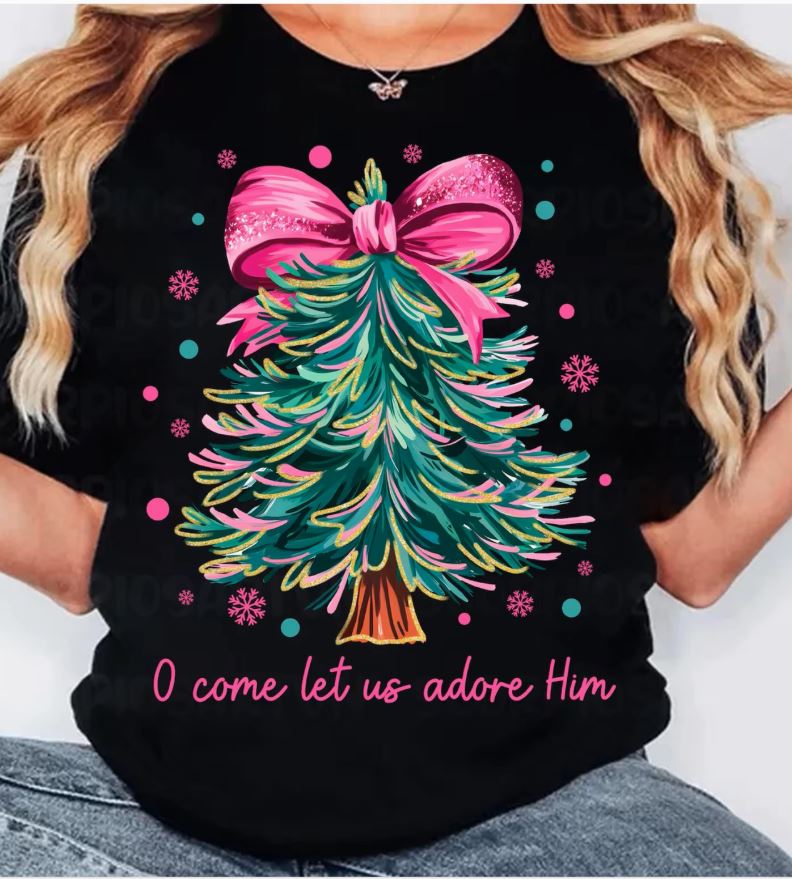 O Come Let Us Adore Him Christmas Tree
