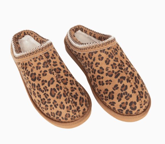 Leopard Print Slippers