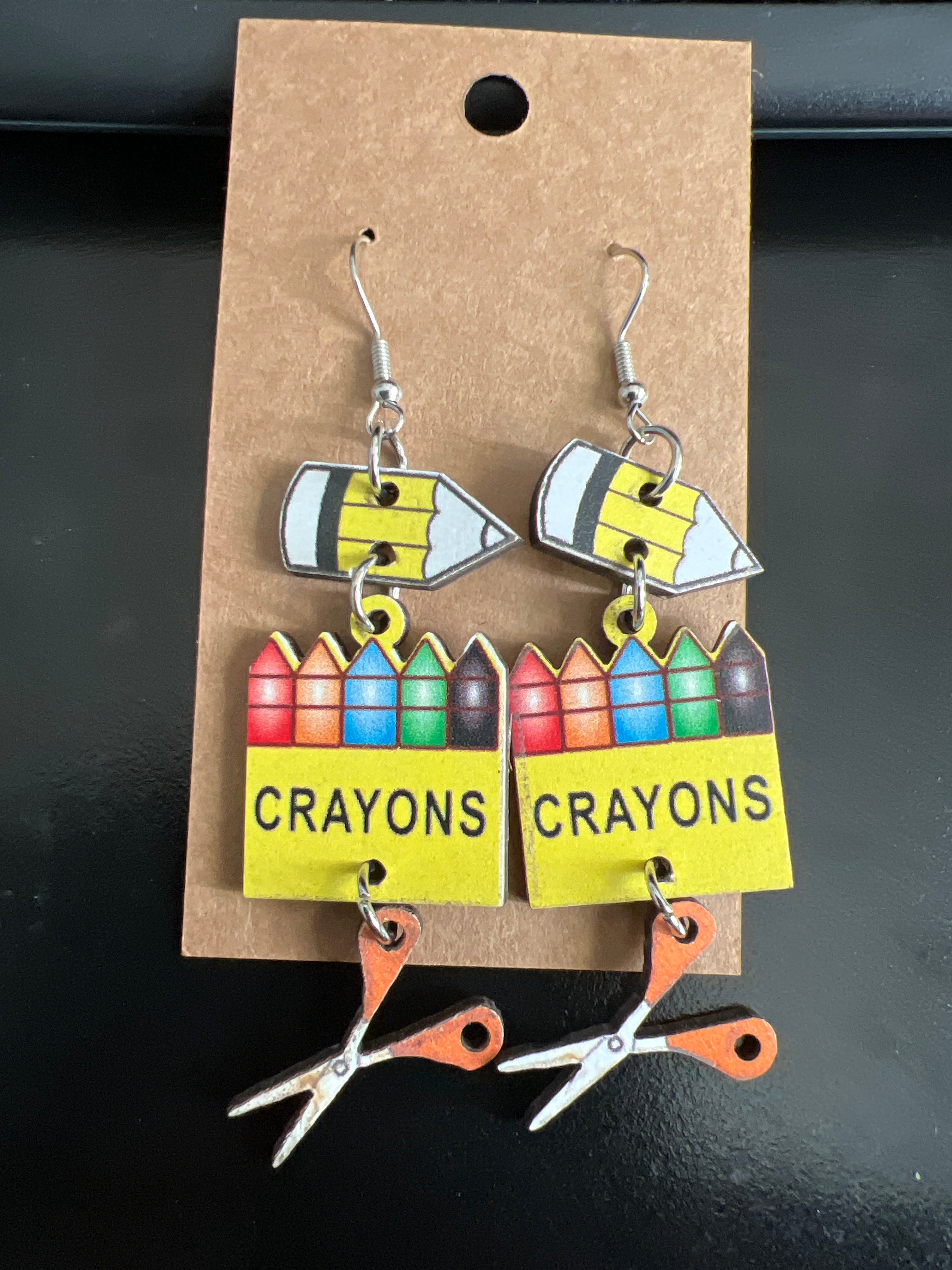 Crayon Earrings