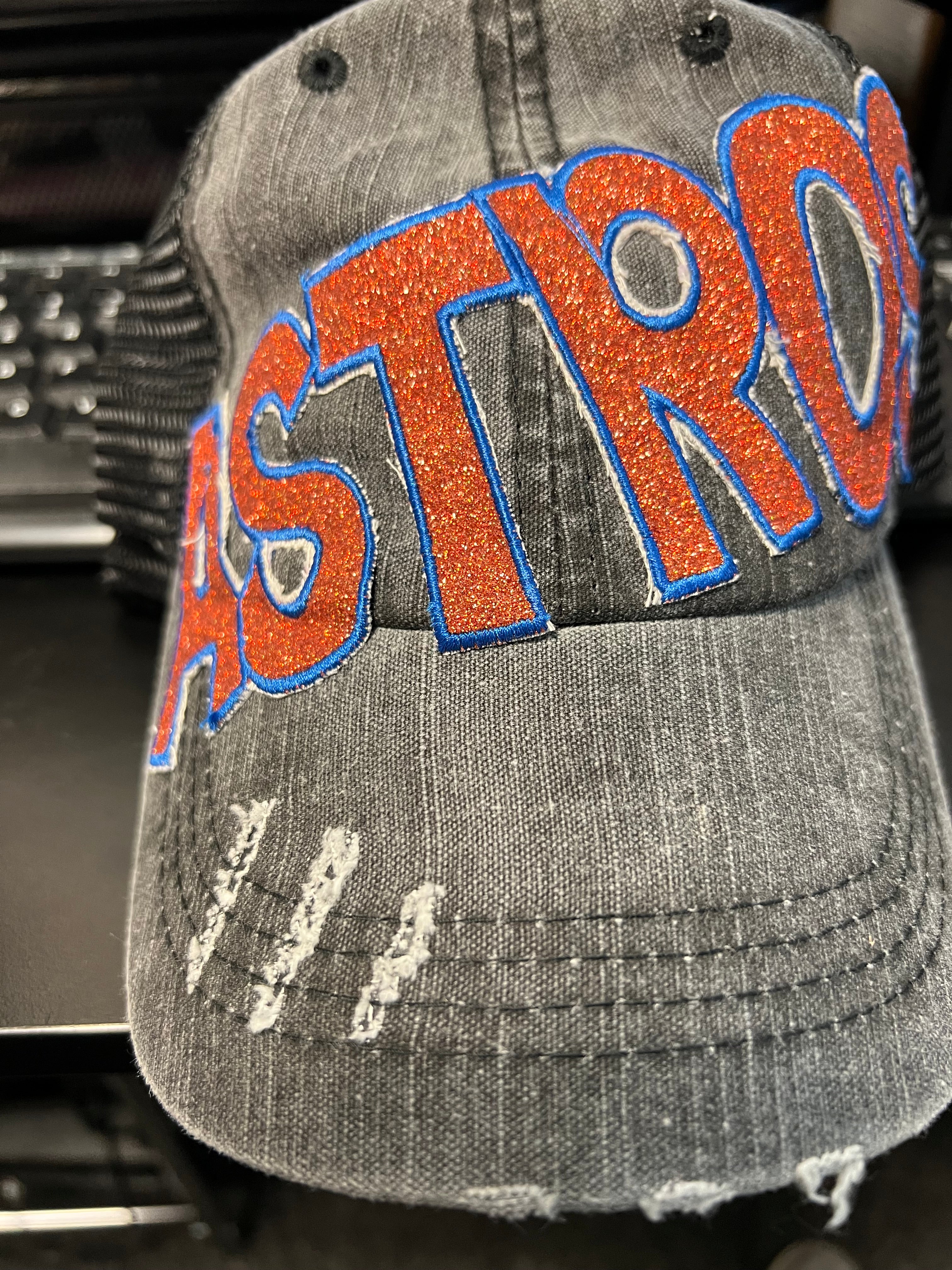 Blingy Astros Cap