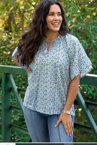 THE BELL TOP BLUE/GREEN
