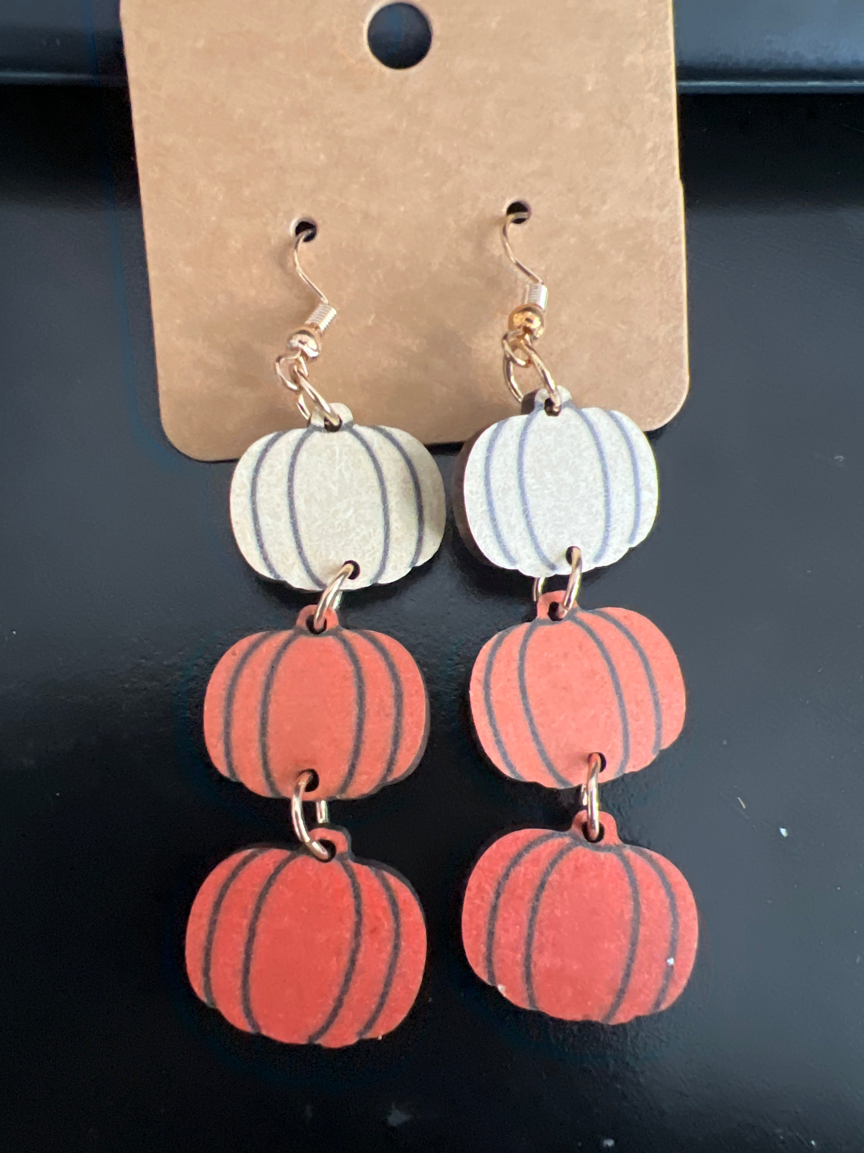 Pumpkin Earrings 2