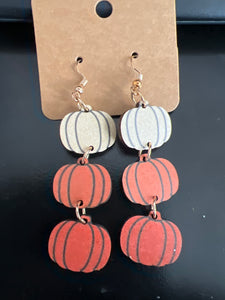 Pumpkin Earrings 2