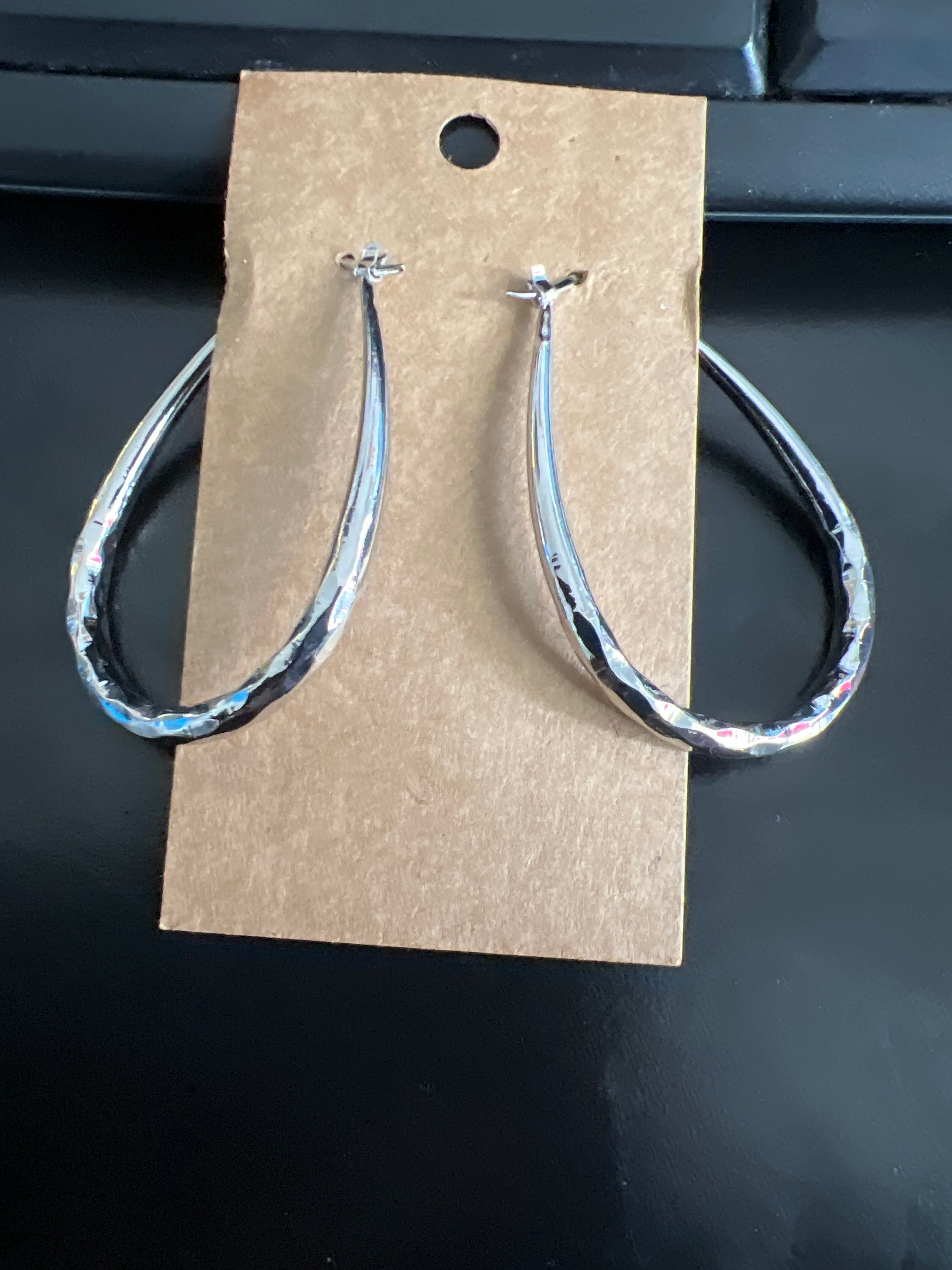 Silver Hoop Earrings