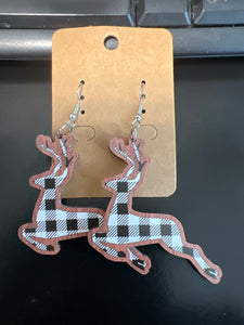 Reindeer Earrings
