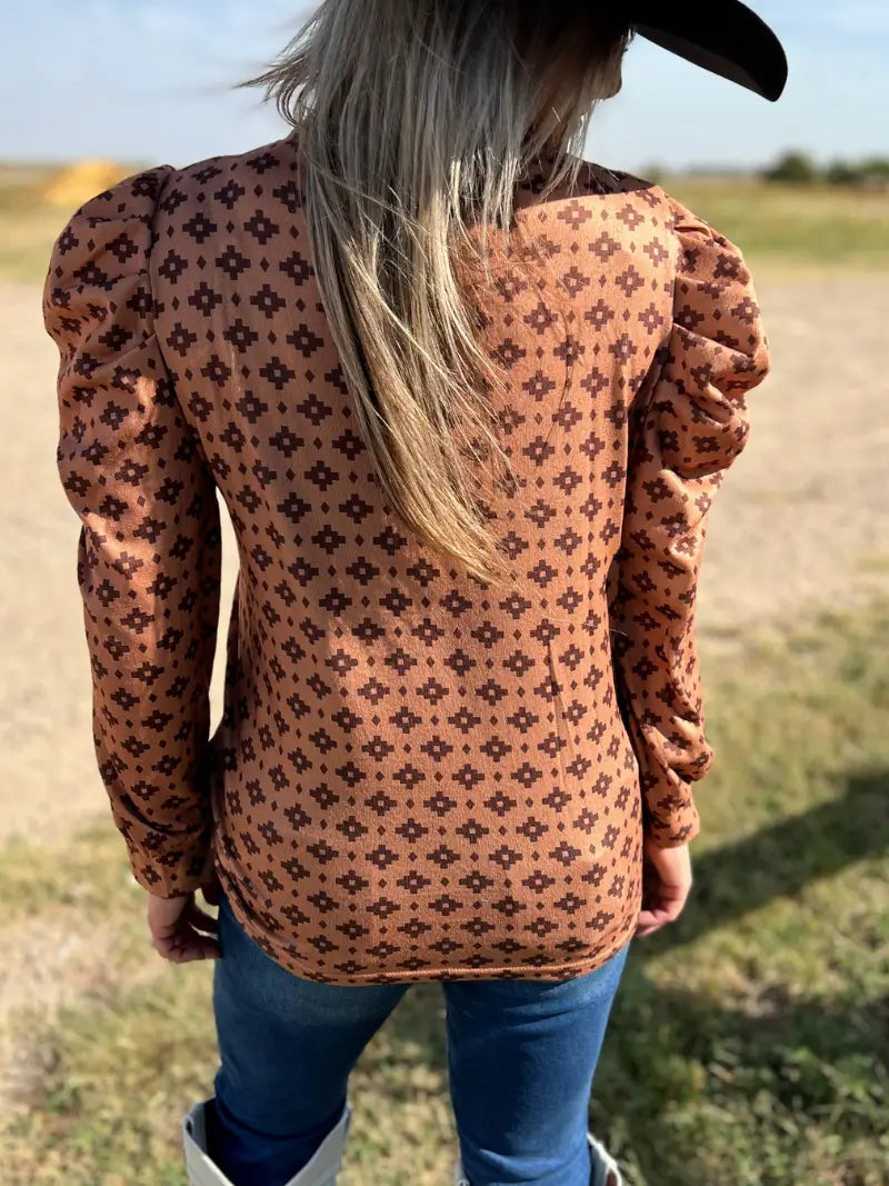 Made for you - LV Inspired Top
